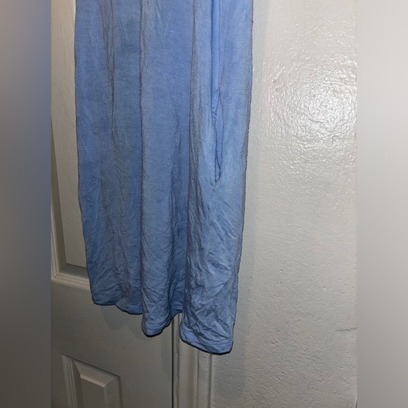 Girls 4y-5y-6y full length pocketed dress / tar heel blue gorgoues cute adorable - Picture 6 of 7